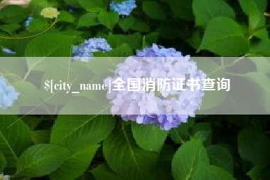 海西全国消防证书查询
