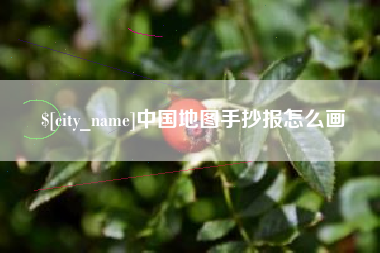 海西中国地图手抄报怎么画
