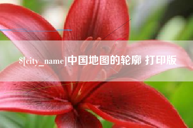 海西中国地图的轮廓 打印版