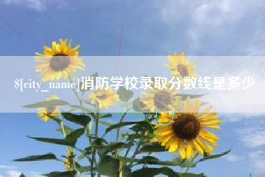 海西消防学校录取分数线是多少