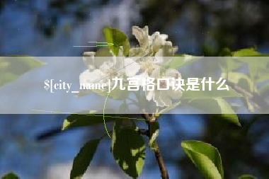 海西九宫格口诀是什么