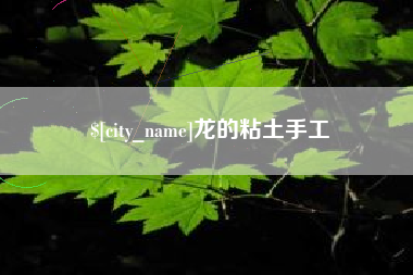 海西龙的粘土手工