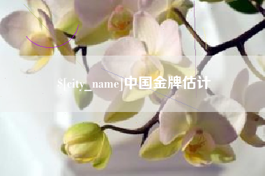 海西中国金牌估计
