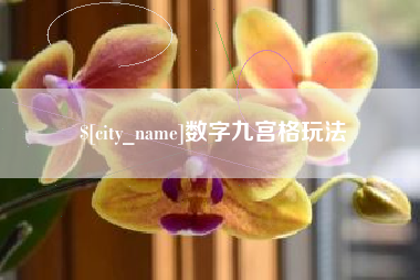 海西数字九宫格玩法
