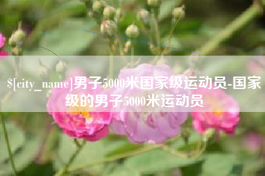 海西男子5000米国家级运动员-国家级的男子5000米运动员