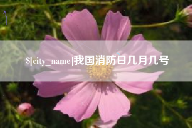海西我国消防日几月几号