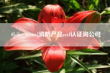 海西消防产品cccf认证询公司