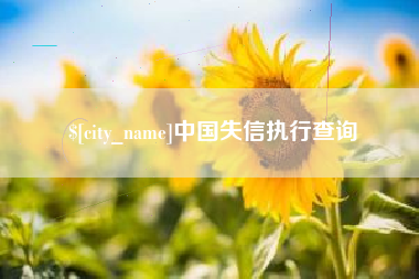 海西中国失信执行查询