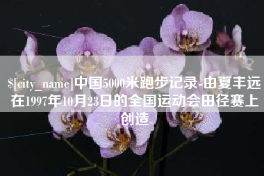 海西中国5000米跑步记录-由夏丰远在1997年10月23日的全国运动会田径赛上创造