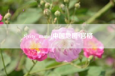 海西中国地图9宫格