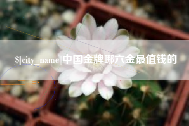 海西中国金牌哪六金最值钱的