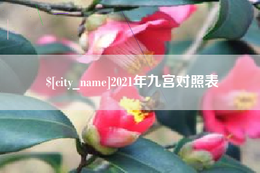 海西2021年九宫对照表