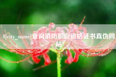海西查询消防职业资格证书真伪网站