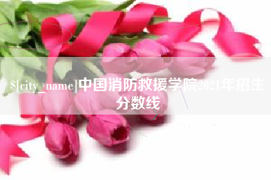 海西中国消防救援学院2021年招生分数线