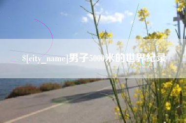 海西男子5000米的世界纪录
